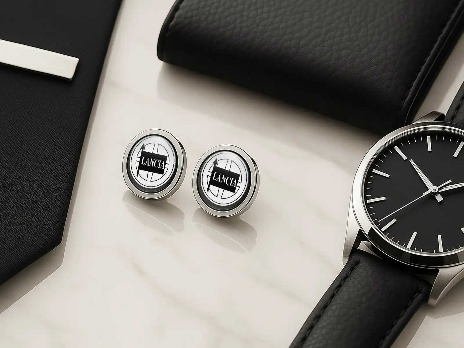 Lancia Gemelos Regalo Para Él Diseño Premium Minimal